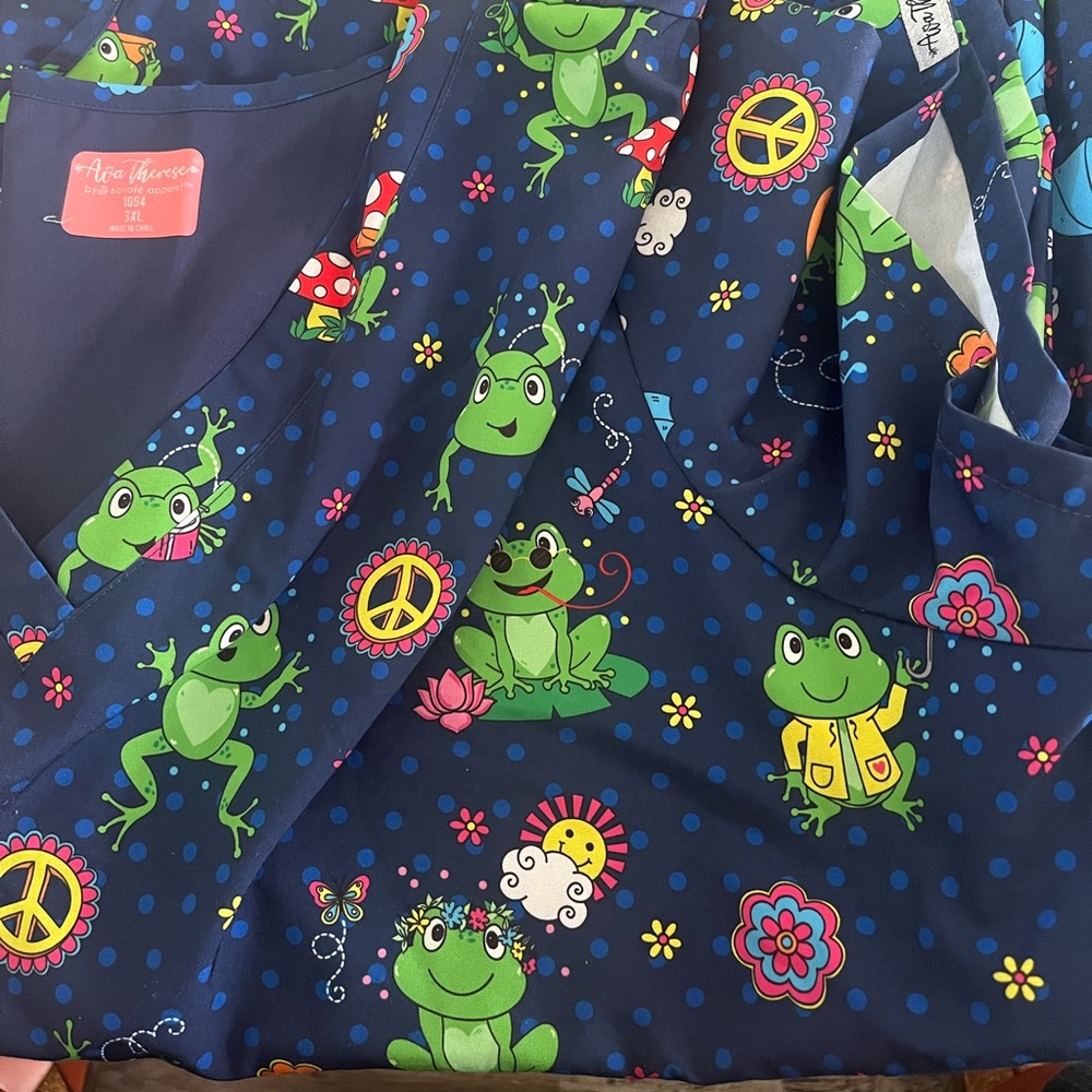 Ava Teresa scrub top